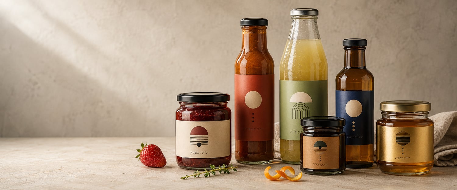 Bottles and jars_AI generated