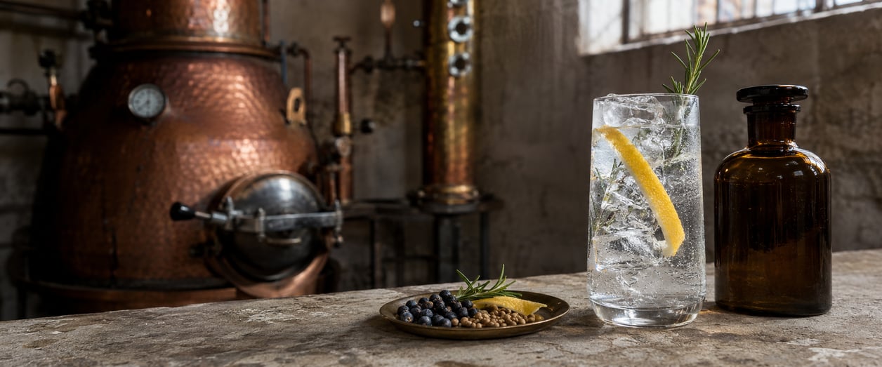 Gin distillery_AI generated