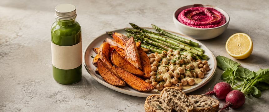 Vegan food2_AI generated