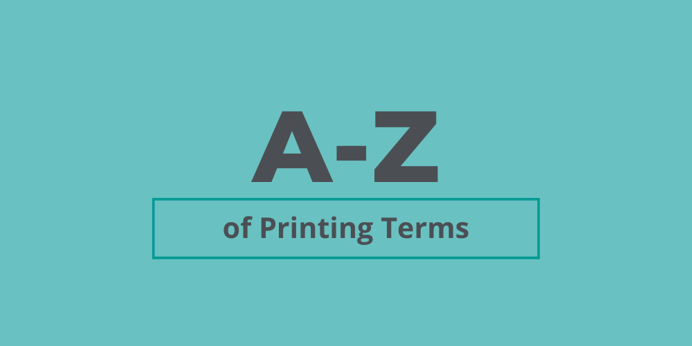 A-Z of label printing terms
